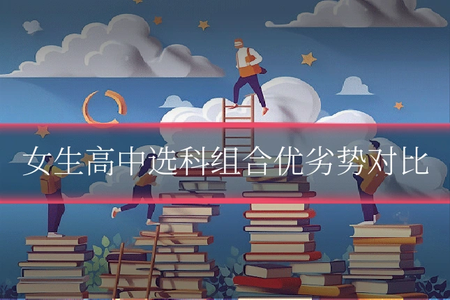 女生高中选科组合优劣势对比