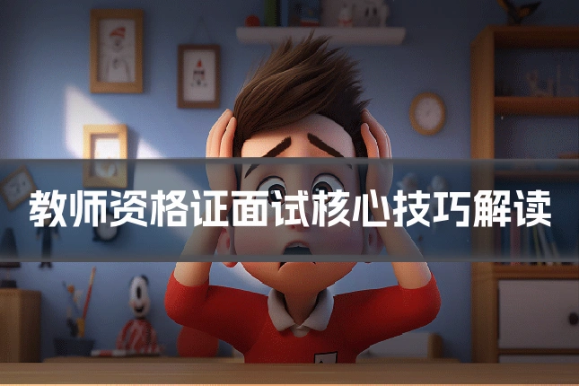 教师资格证面试核心技巧解读