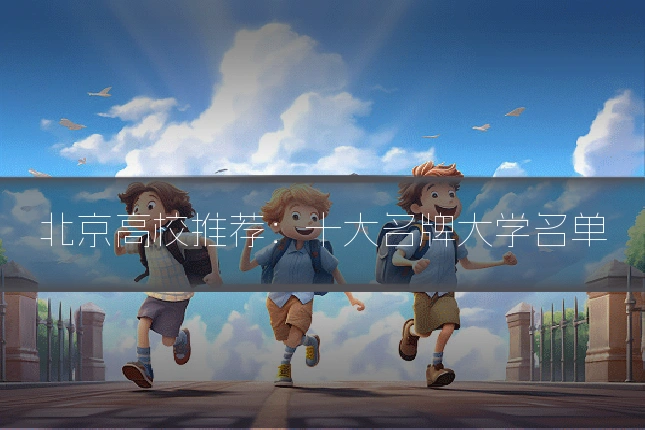 北京高校推荐：十大名牌大学名单