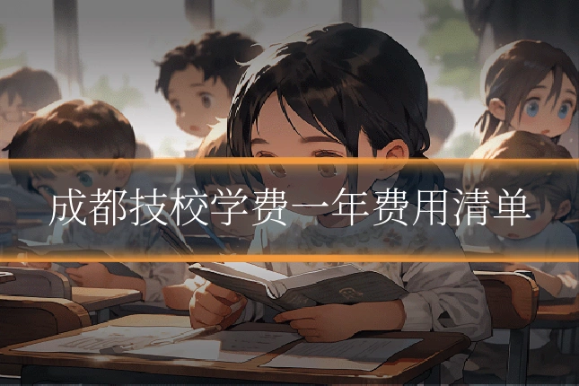 成都技校学费一年费用清单