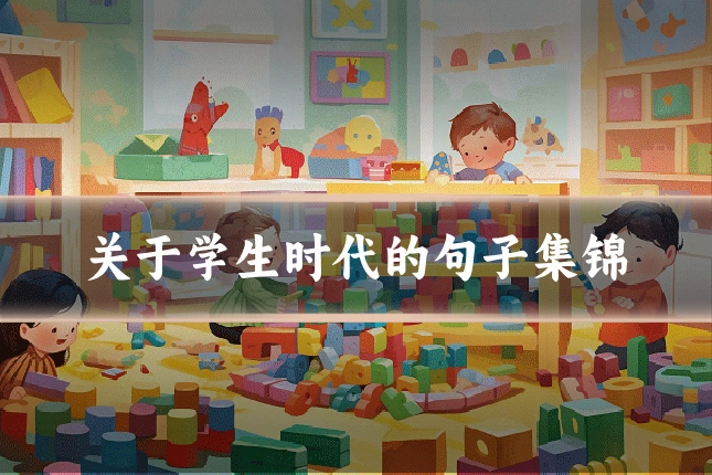 关于学生时代的句子集锦
