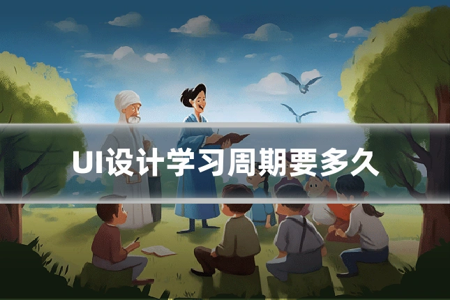 UI设计学习周期要多久