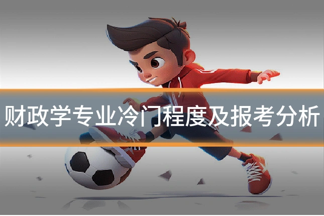 财政学专业冷门程度及报考分析