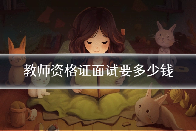 教师资格证面试要多少钱