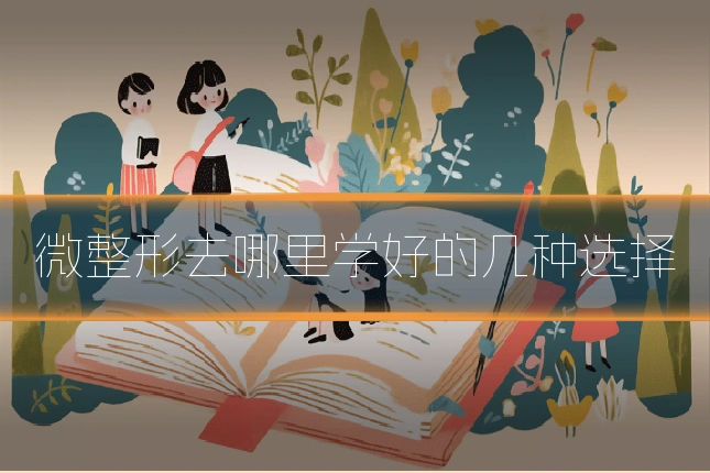 微整形去哪里学好的几种选择