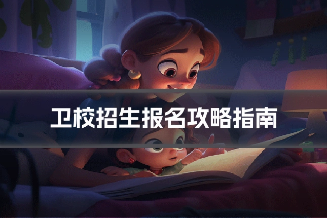 卫校招生报名攻略指南