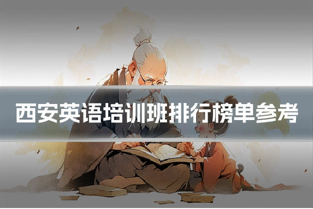 西安英语培训班排行榜单参考