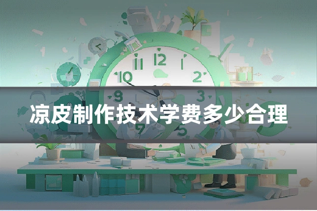 凉皮制作技术学费多少合理