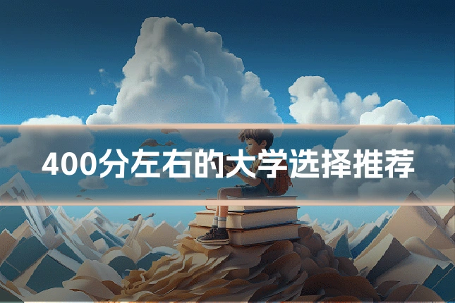 400分左右的大学选择推荐