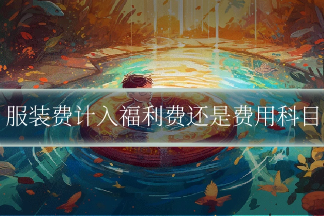 服装费计入福利费还是费用科目