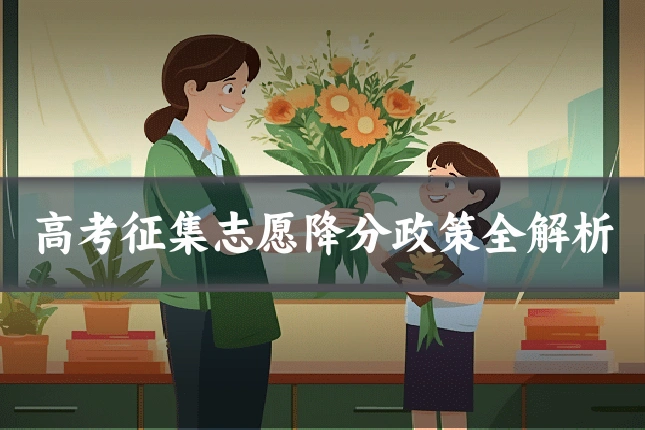 高考征集志愿降分政策全解析