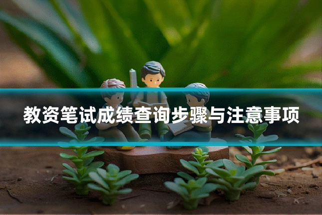 教资笔试成绩查询步骤与注意事项