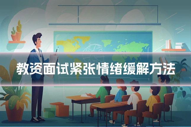 教资面试紧张情绪缓解方法