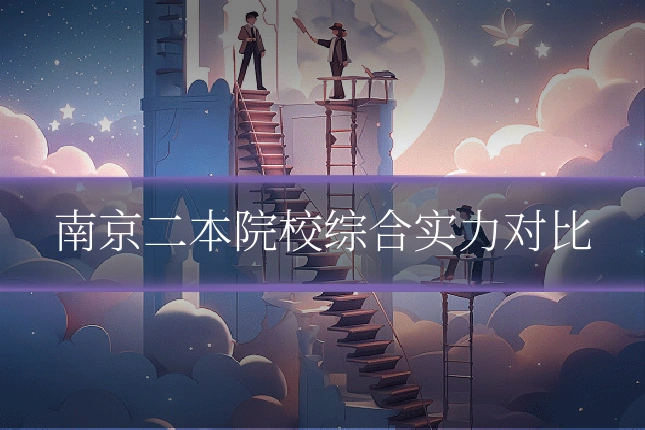 南京二本院校综合实力对比