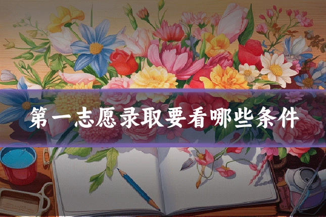 第一志愿录取要看哪些条件