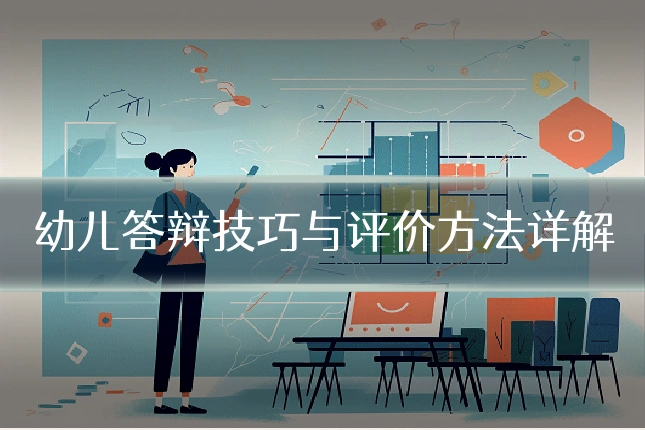 幼儿答辩技巧与评价方法详解