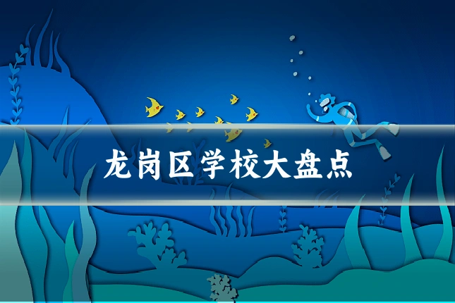 龙岗区学校大盘点