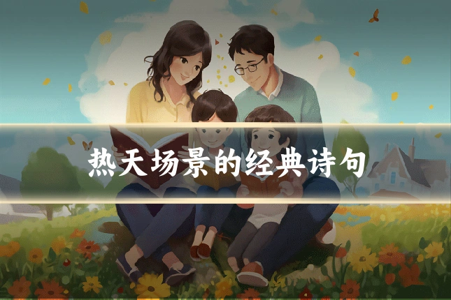 热天场景的经典诗句