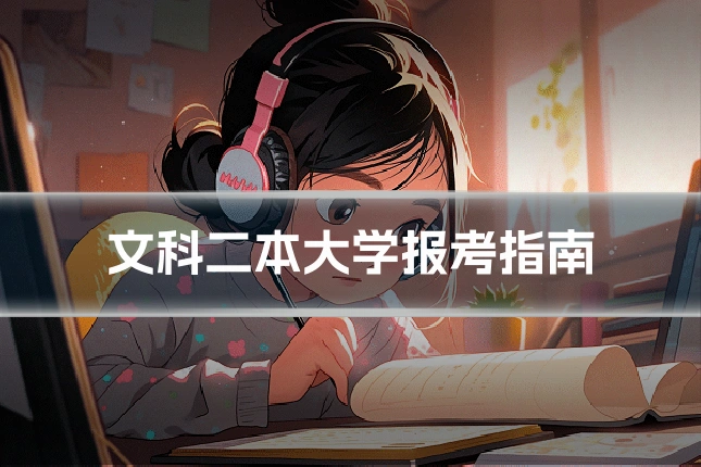 文科二本大学报考指南