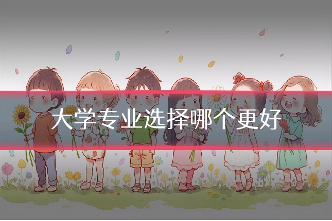 大学专业选择哪个更好