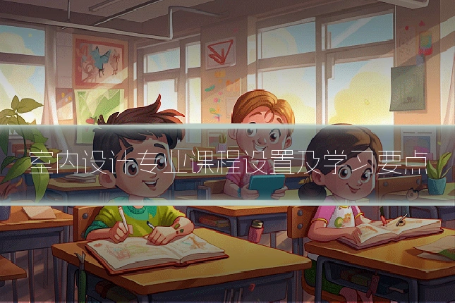 室内设计专业课程设置及学习要点