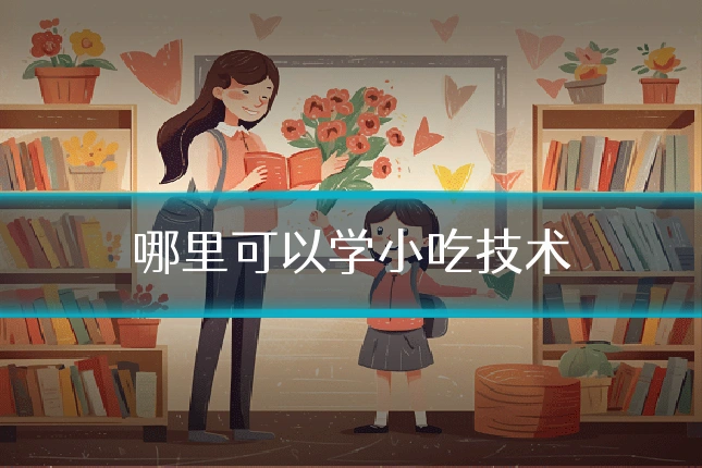 哪里可以学小吃技术