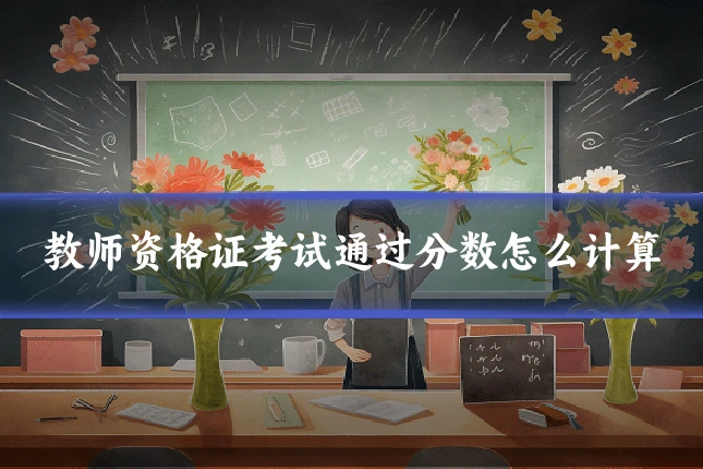教师资格证考试通过分数怎么计算