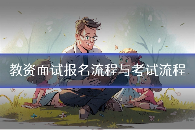 教资面试报名流程与考试流程