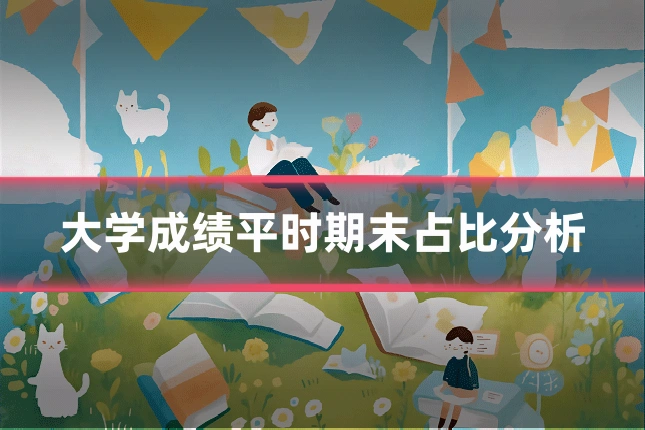 大学成绩平时期末占比分析