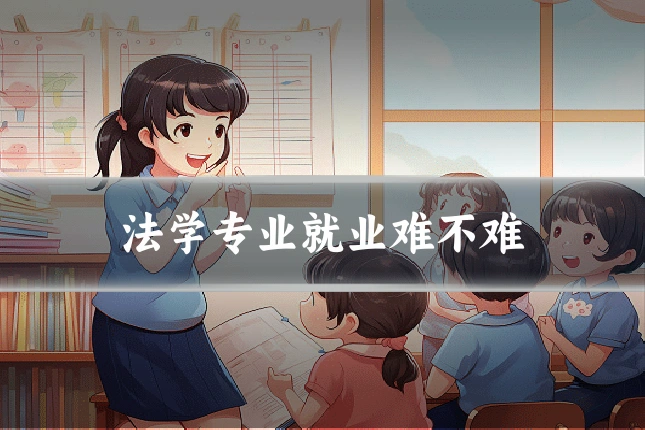法学专业就业难不难