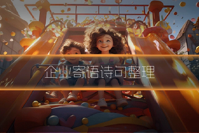 企业寄语诗句整理
