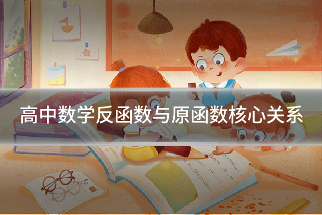 高中数学反函数与原函数核心关系