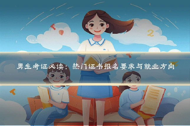 男生考证必读：热门证书报名要求与就业方向
