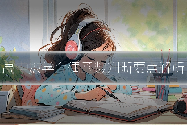 高中数学奇偶函数判断要点解析