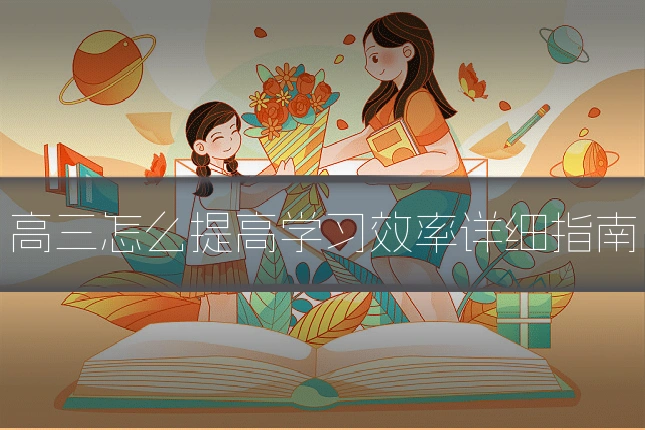 高三怎么提高学习效率详细指南