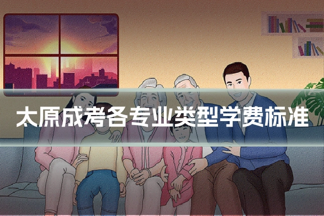 太原成考各专业类型学费标准