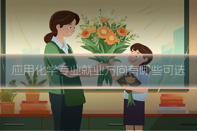 应用化学专业就业方向有哪些可选