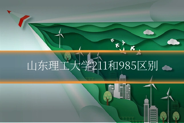 山东理工大学211和985区别