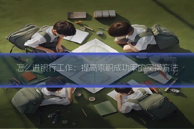 怎么进银行工作：提高求职成功率的实操方法