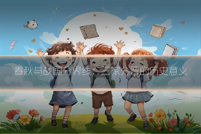 春秋与战国分界线：三家分晋的历史意义