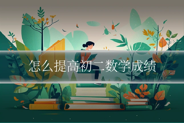 怎么提高初二数学成绩