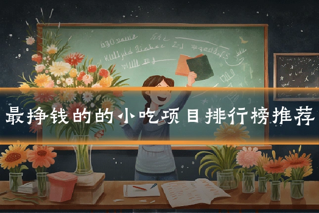 最挣钱的的小吃项目排行榜推荐