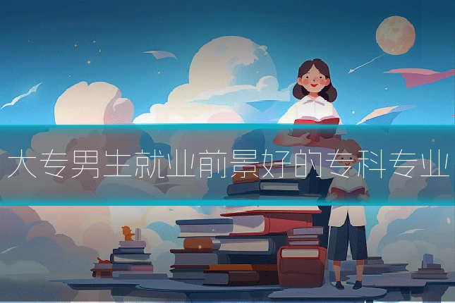 大专男生就业前景好的专科专业