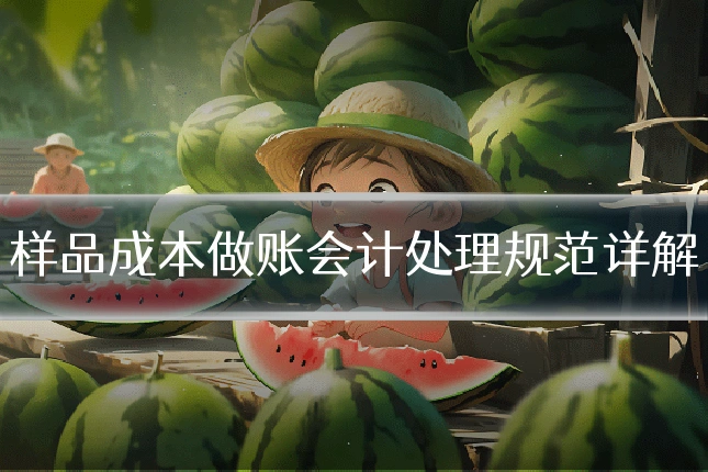 样品成本做账会计处理规范详解