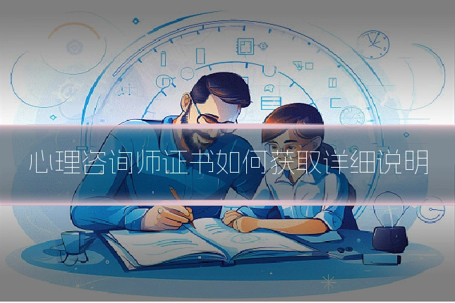 心理咨询师证书如何获取详细说明