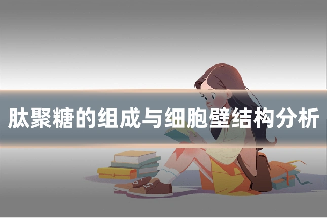 肽聚糖的组成与细胞壁结构分析