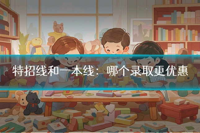 特招线和一本线：哪个录取更优惠
