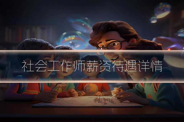 社会工作师薪资待遇详情