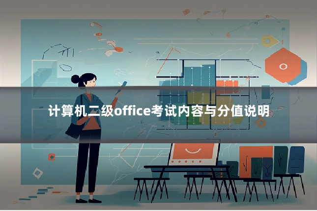 计算机二级office考试内容与分值说明