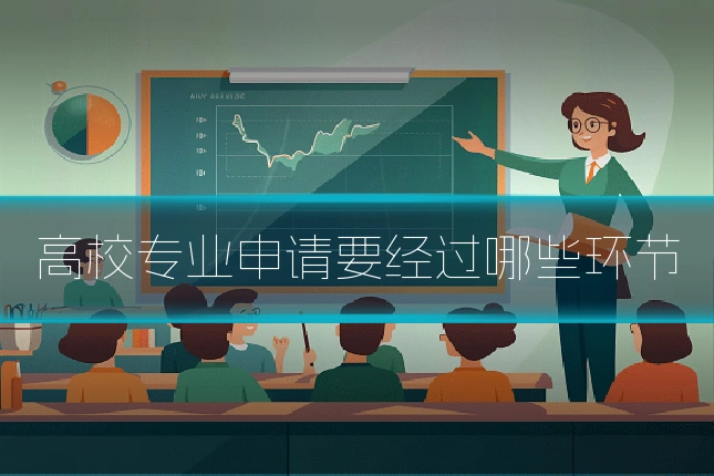 高校专业申请要经过哪些环节